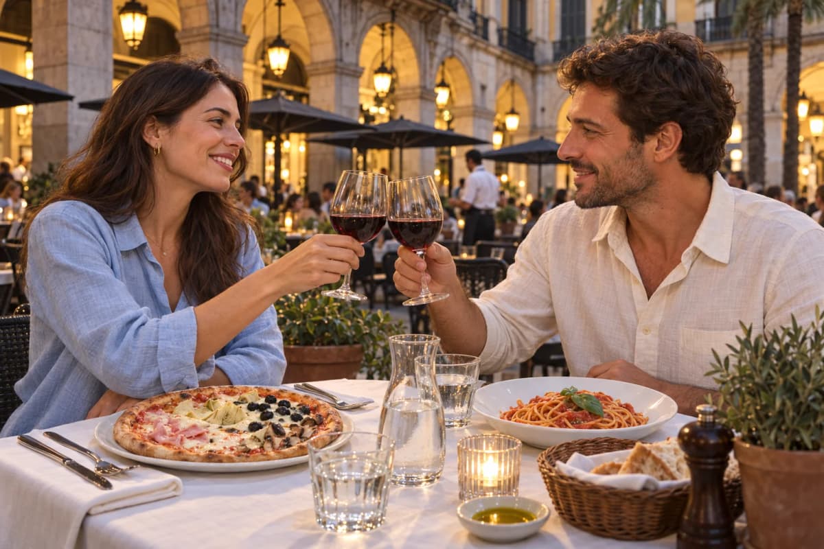Guía para comer como un verdadero italiano en Barcelona: Etiqueta, ritos y costumbres en la mesa