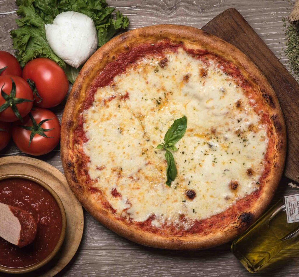 Margherita pizza rossini