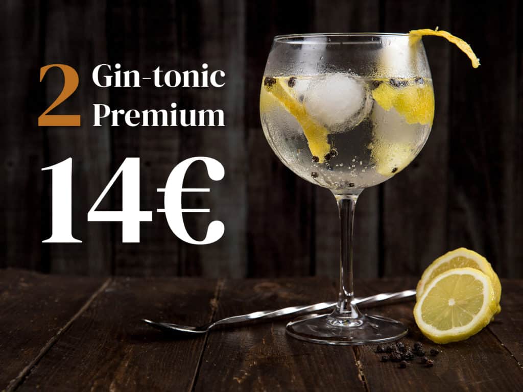 promoción gin tonic restaurante rossini