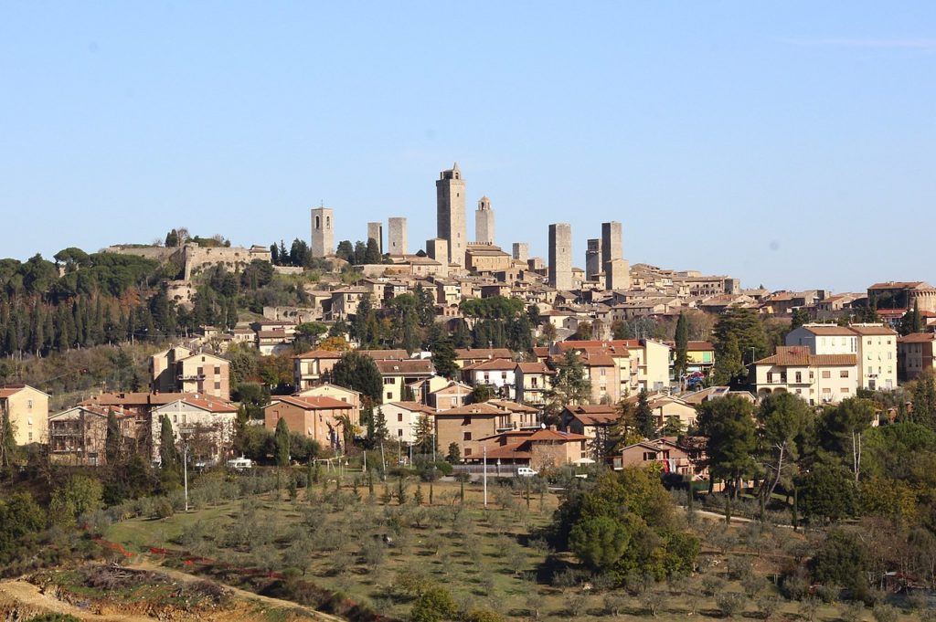 San Gimignano toskanische italienische Stadt