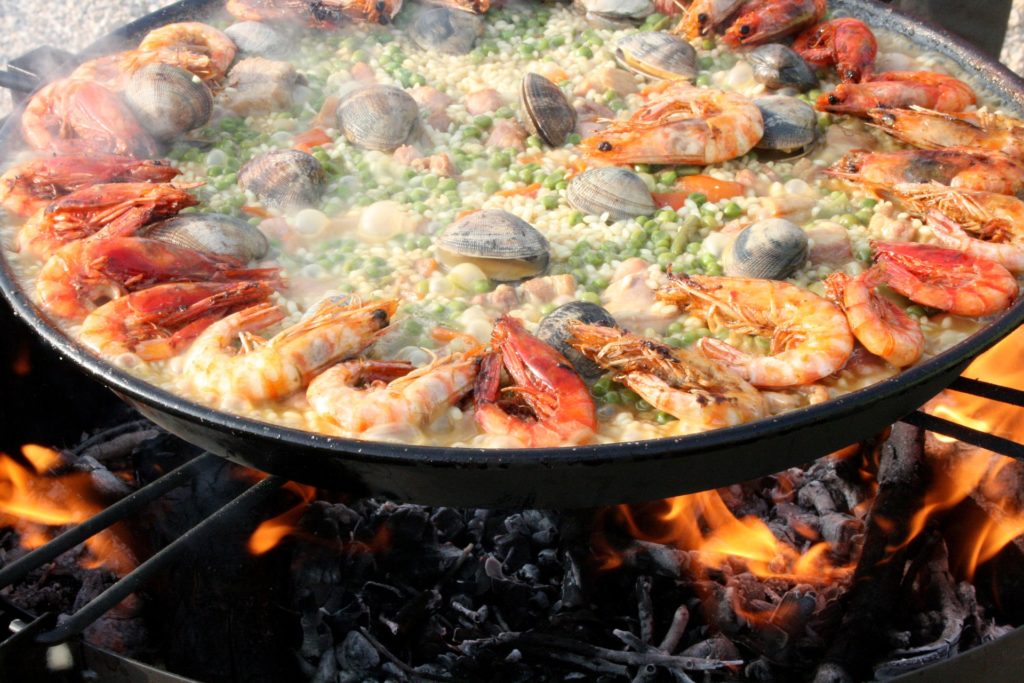 paella cuisine espagnole