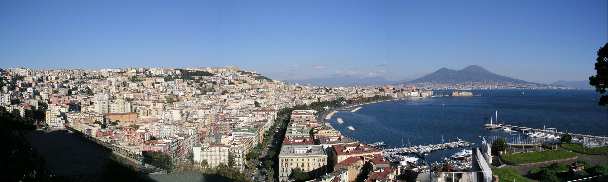 ciudad de Nápoles Italia
